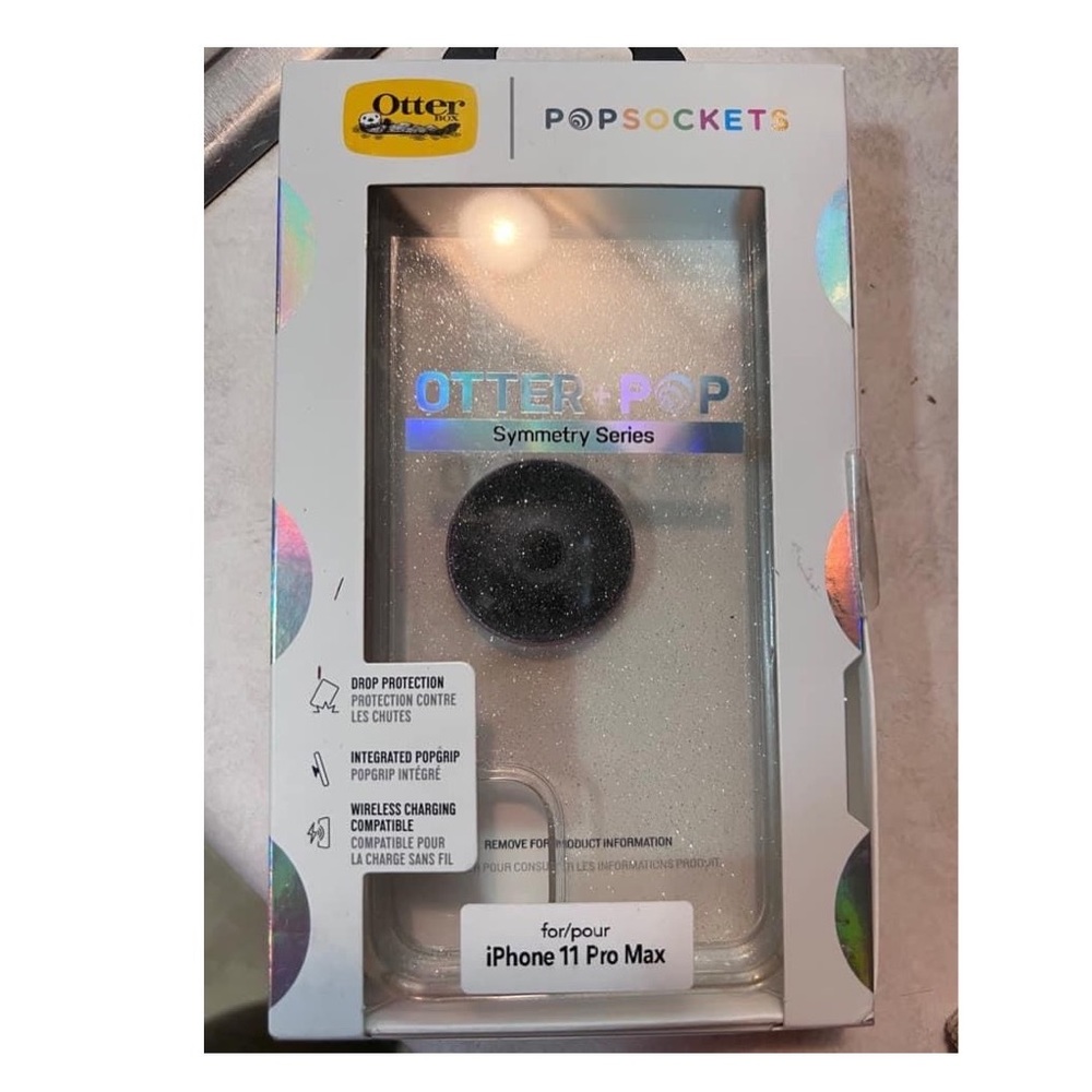 iPhone 11 Pro Max pop socket case.  Never used